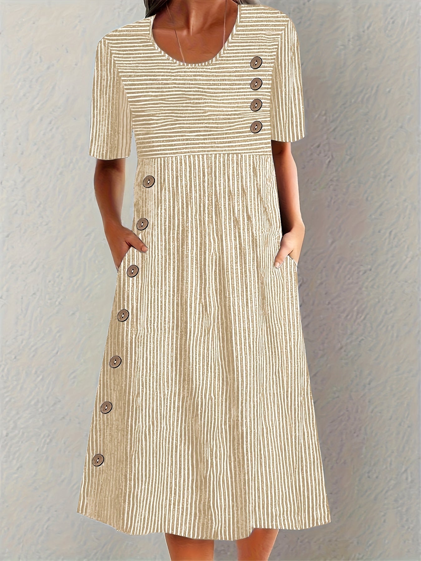 Sofia - Gestreiftes Sommerkleid