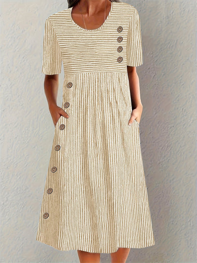 Sofia - Gestreiftes Sommerkleid