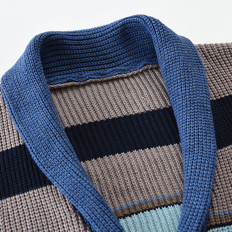 Ruprecht – Gestreifte Strickjacke