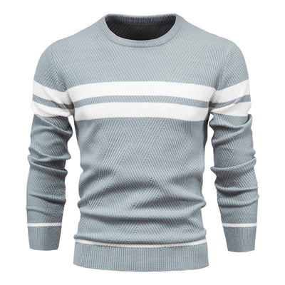 Feodor – Strukturierter Rundhals-Pullover