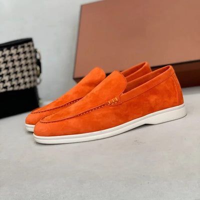 Gerlina – Klassische Slipper mit Kontrastsohle