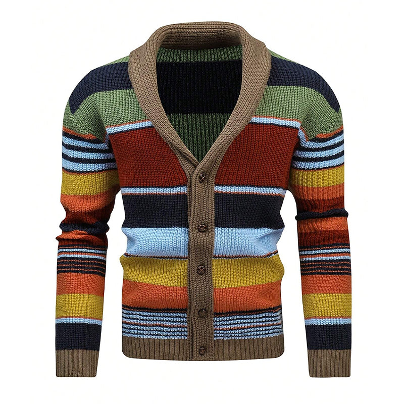 Ruprecht – Gestreifte Strickjacke