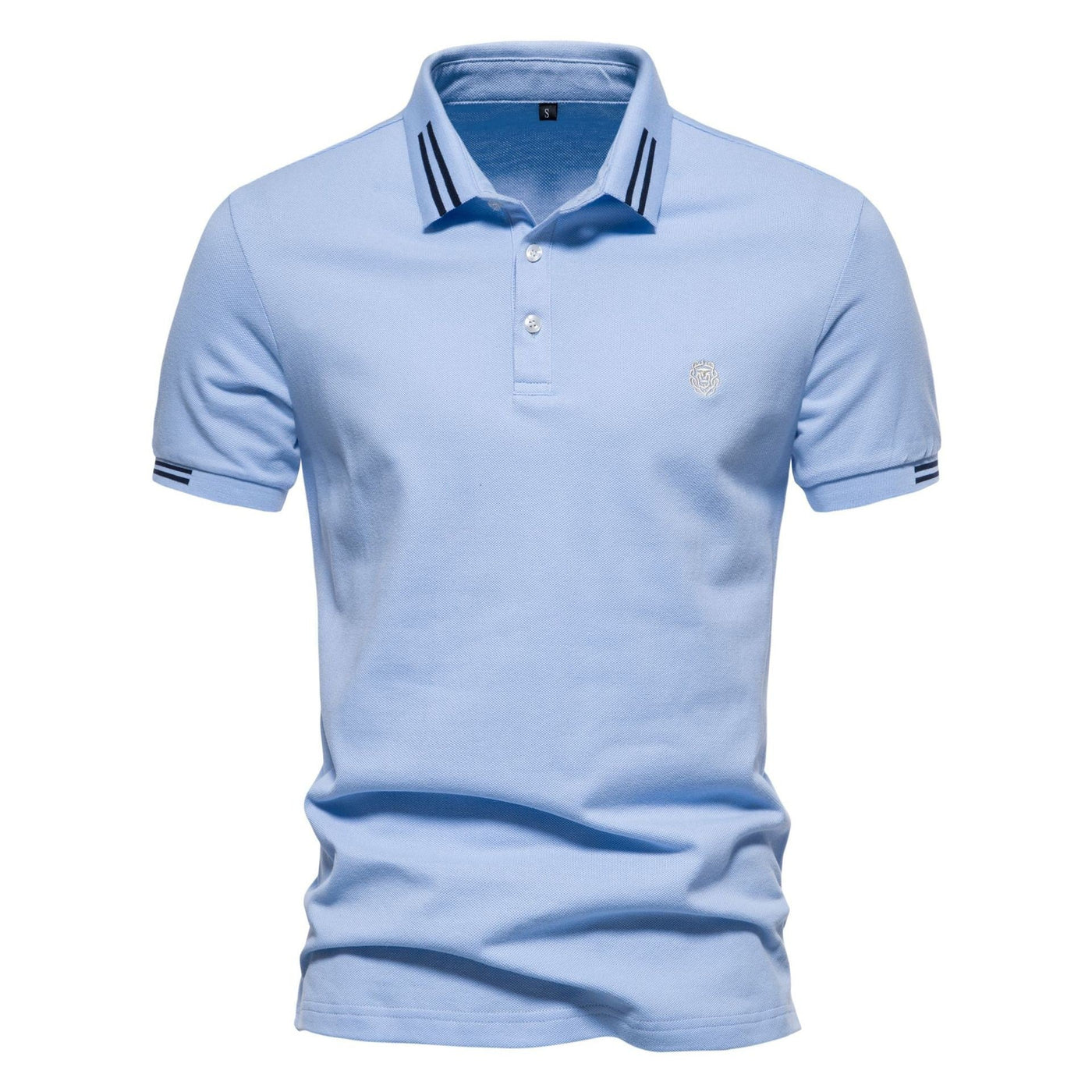 Gernot – Klassisches Poloshirt mit Kontraststreifen