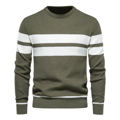 Feodor – Strukturierter Rundhals-Pullover