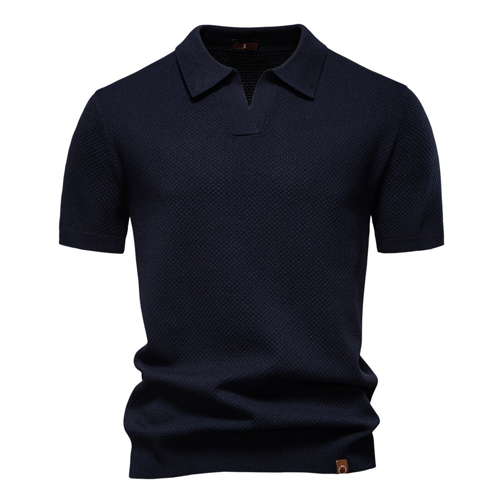 Ulrich – Strukturiertes Poloshirt