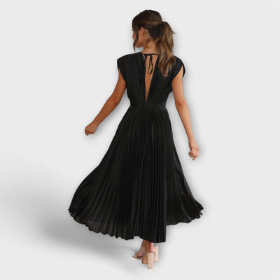 Justine - Stilvolles Faltenkleid