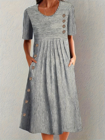 Sofia - Gestreiftes Sommerkleid