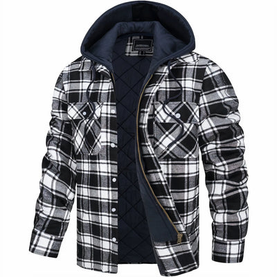 Tibor – Gestepptes Kapuzen-Overshirt