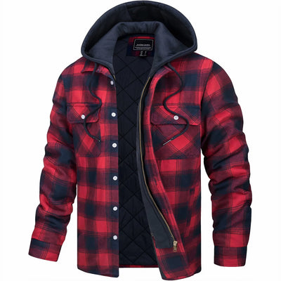 Tibor – Gestepptes Kapuzen-Overshirt