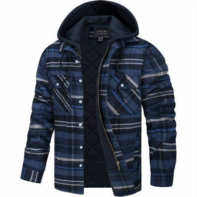 Tibor – Gestepptes Kapuzen-Overshirt